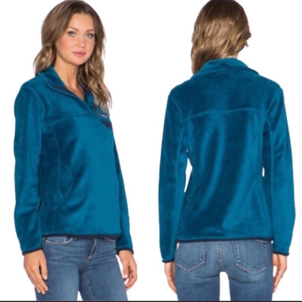 Patagonia | Re-Tool Snap-T Fleece Pullover- Teal/Turquoise/Underwater Blue